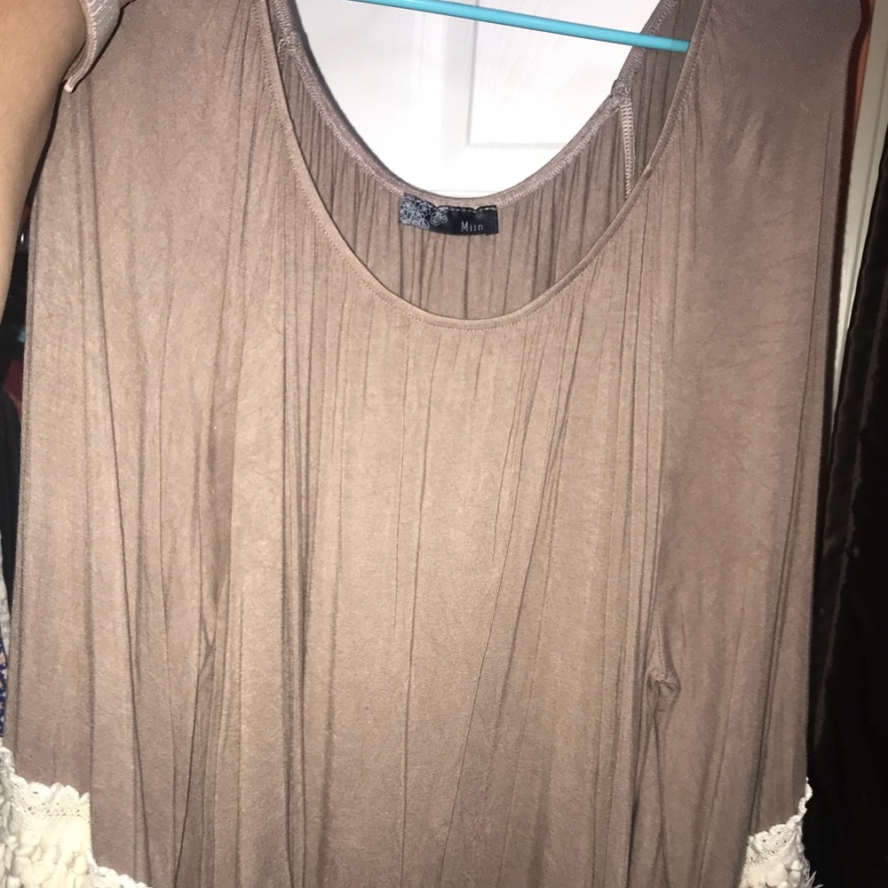 Light Brown dressy top!!